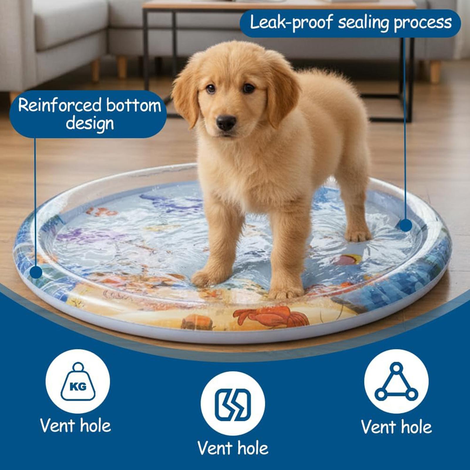 Slip Slide Water Mat - Интерактивный утолщенный игровой коврик-водная лежанка для