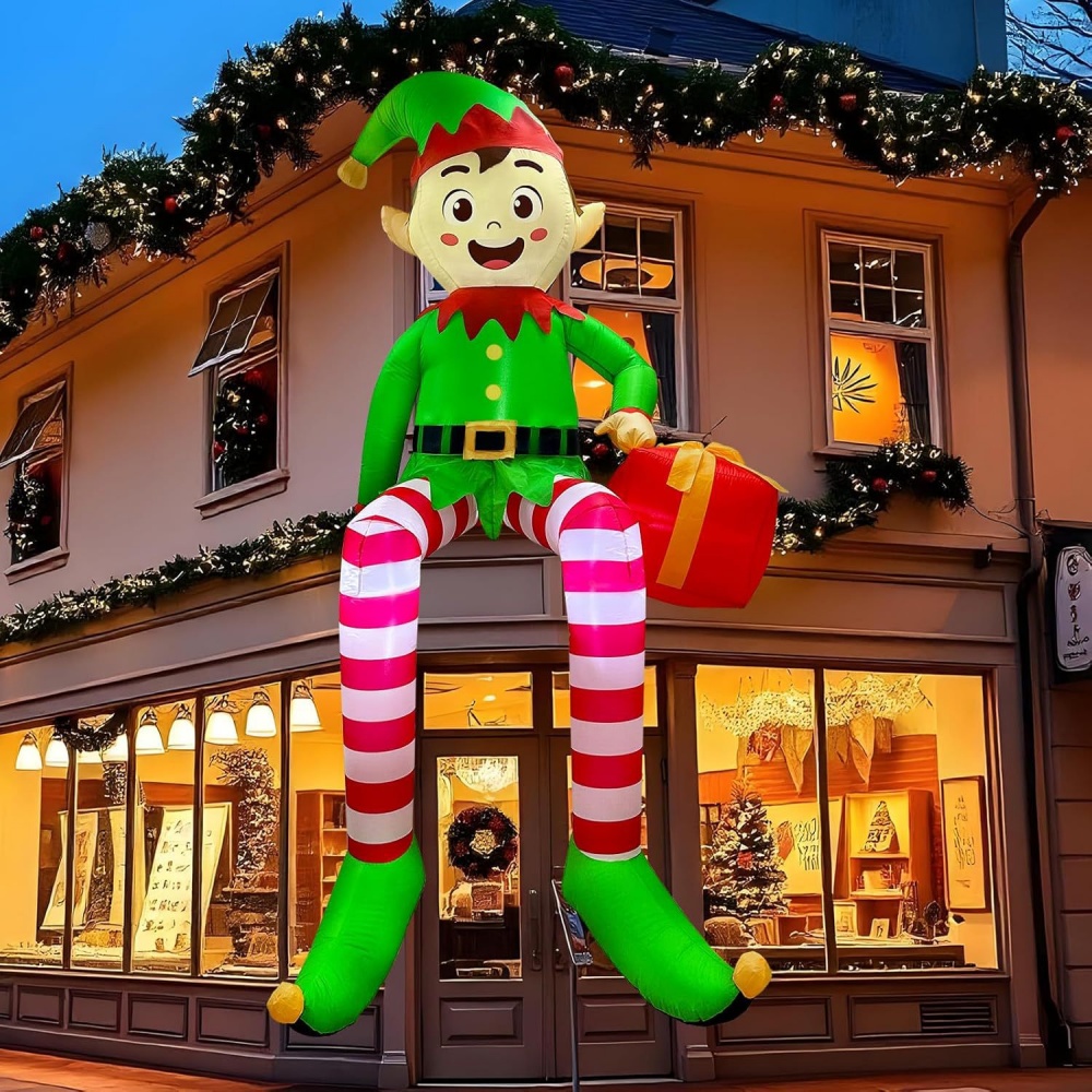 Kids Outdoor Decor - 8 футов рождественские надувные игрушки сидящий