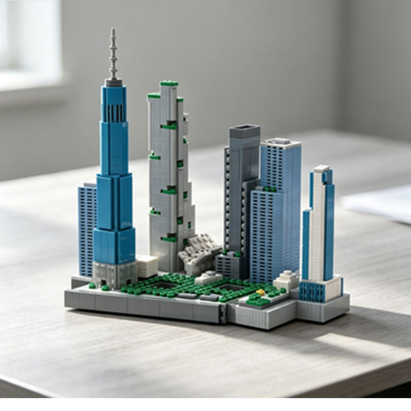 MOC1191PCS Городская архитекту – обзор и цена Lego Set City