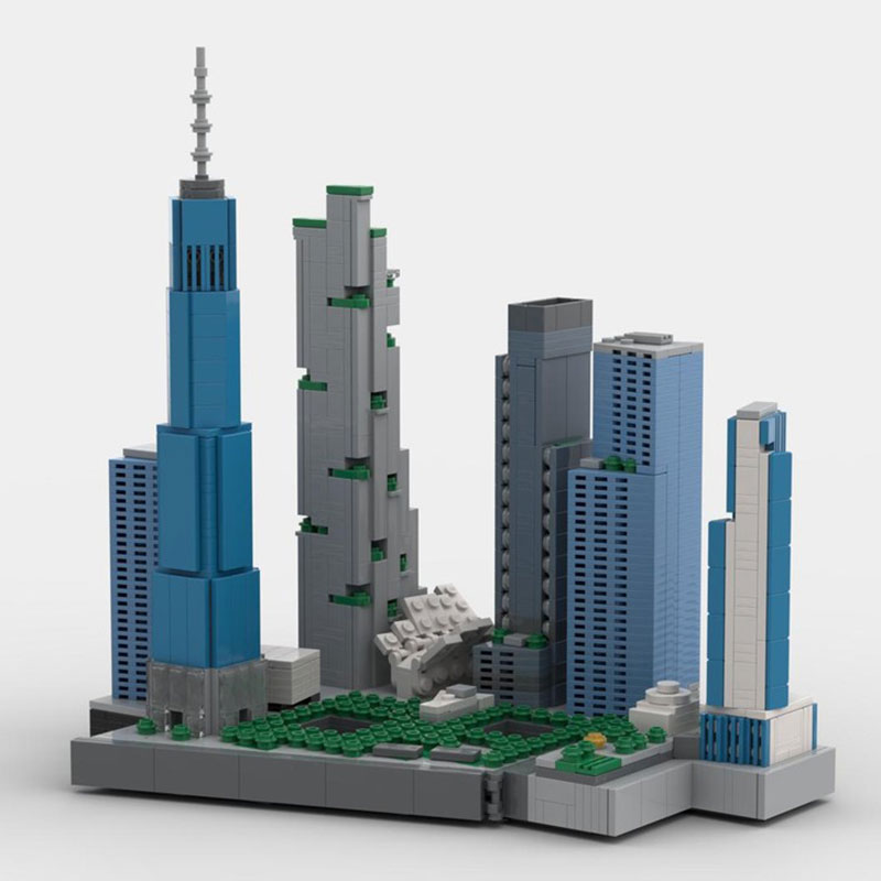 MOC1191PCS Городская архитекту – обзор и цена Lego Set City