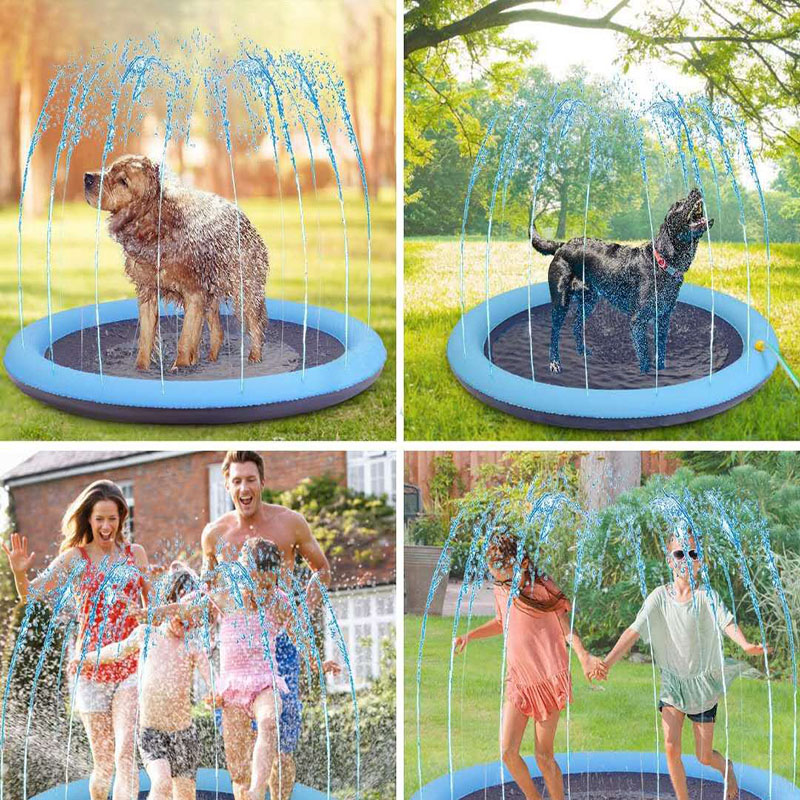 Летний надувной водяной разбры – обзор и цена Slip Slide Water Mat