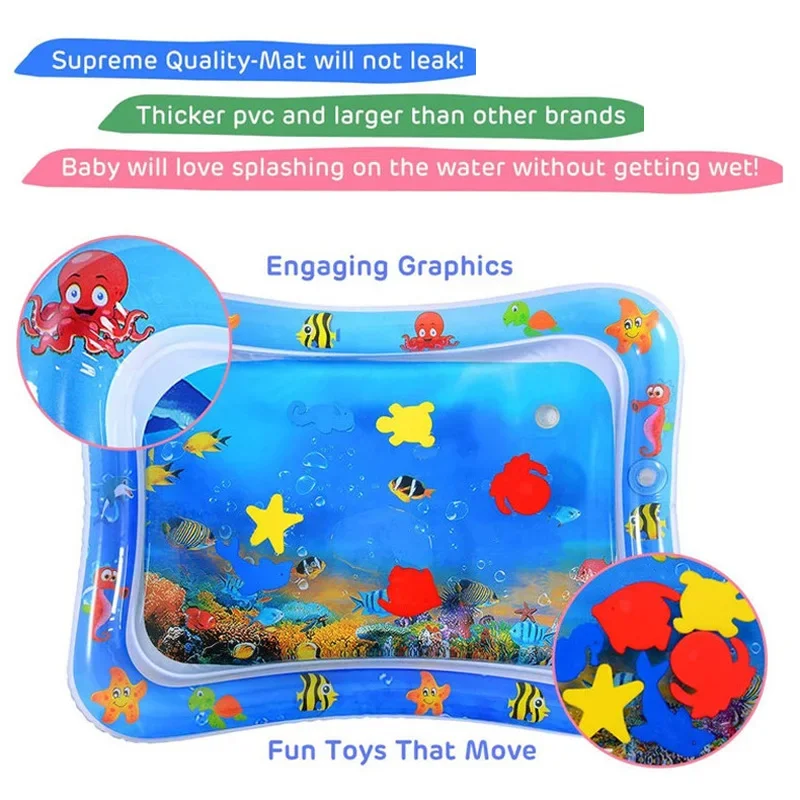 Детский водный коврик для игр, – обзор и цена Slip Slide Water Mat