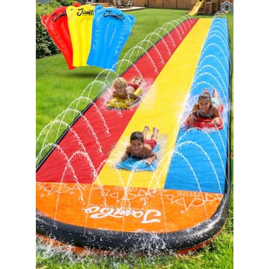 25-футовая премиум-горка XXL д – обзор и цена Slip Slide Water Mat