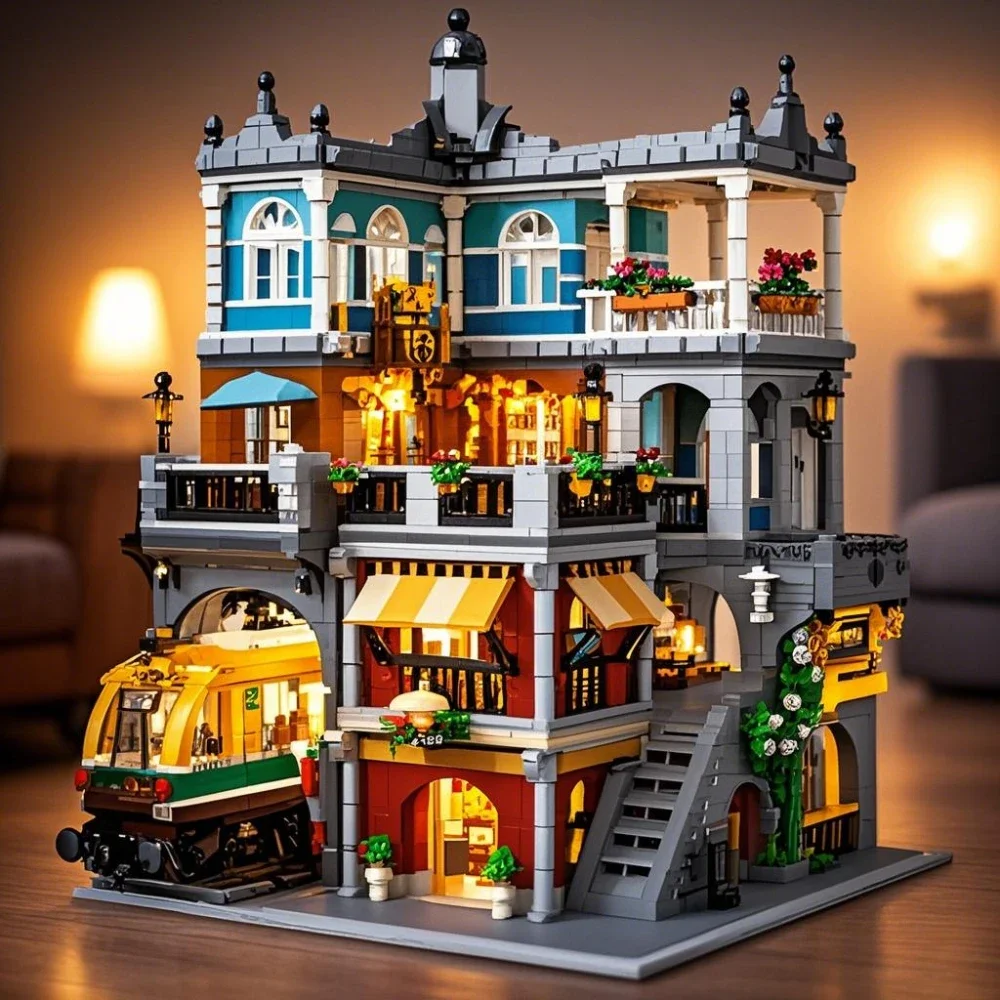 Наборы строительных блоков Bur – обзор и цена Lego Set City