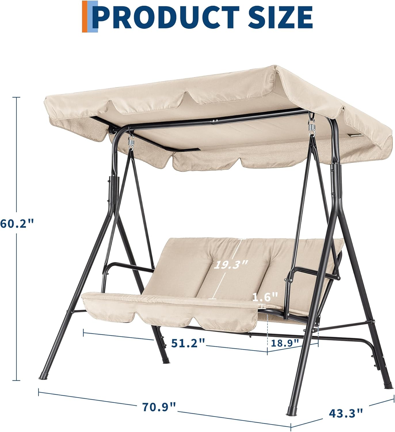 Уличные качели-диван с регулир – обзор и цена Kids Outdoor Lawn Chair