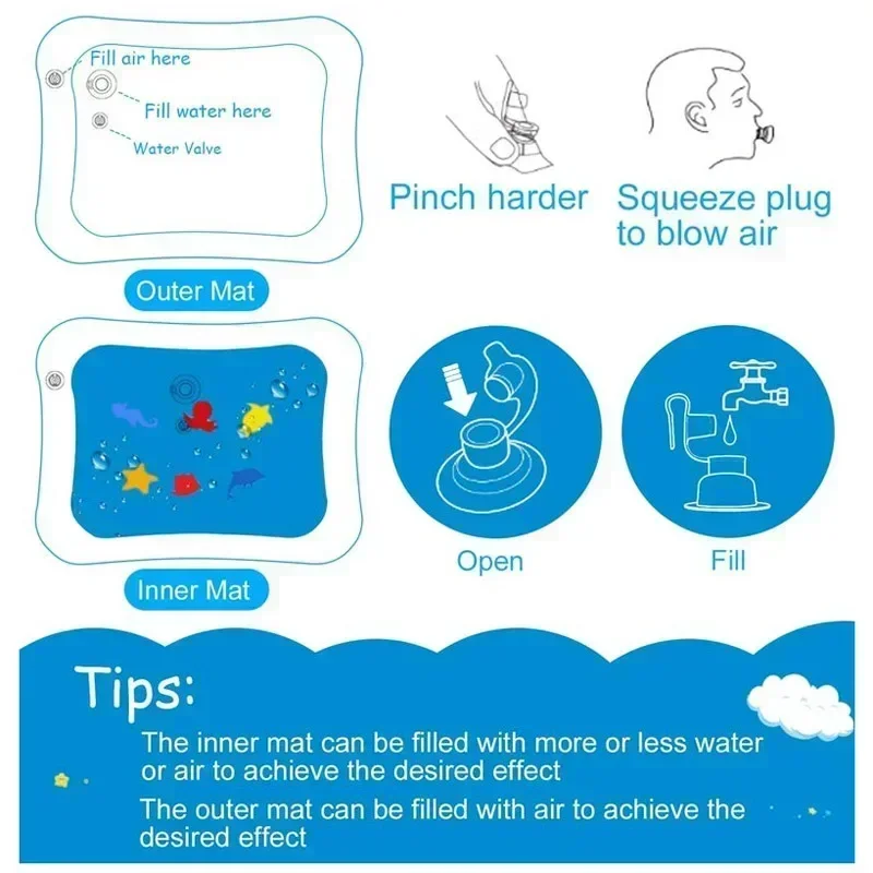 Детский водный игровой коврик, – обзор и цена Slip Slide Water Mat