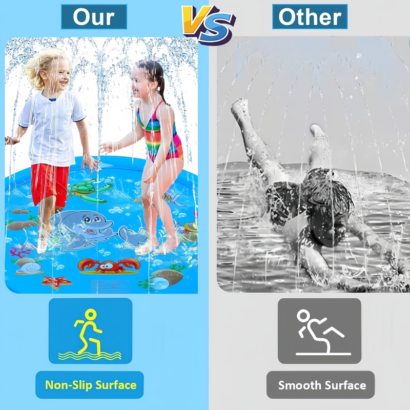 Надувной водный коврик-разбрыз – обзор и цена Slip Slide Water Mat