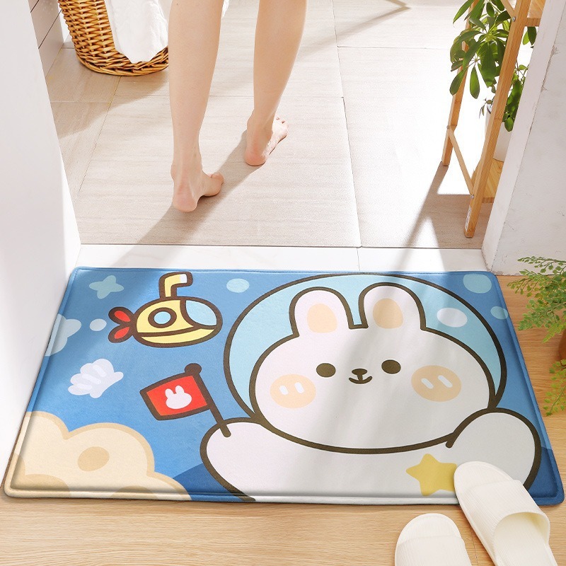 Приветственный коврик с кролик – обзор и цена Kids Outdoor Mat Waterproof